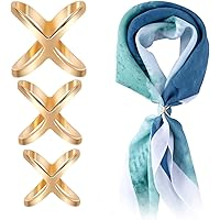 Amazon | スカーフ リング 【 クロスオーバー 】 選べるサイズ